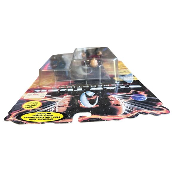 Star Trek Action Figures Generations Geordi LaForge & Jean-Luc Picard Pre-Owned - Picture 5 of 10